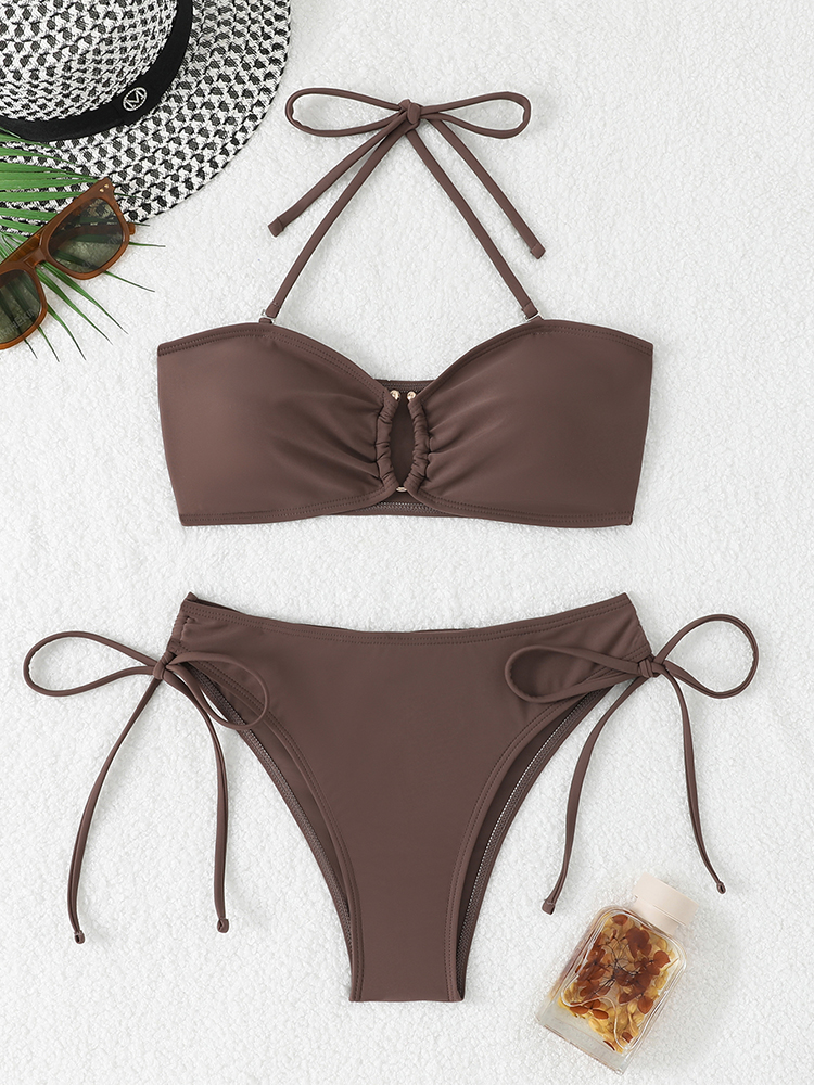 A Bathing Ape Camo - High Waist Bikini Women's Swimsuit 2026