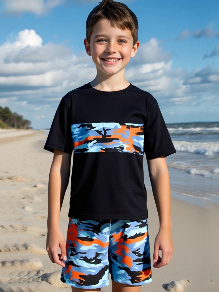 A Bathing Ape Camo - Kids Swimsuit Boy 2026 New Solid
