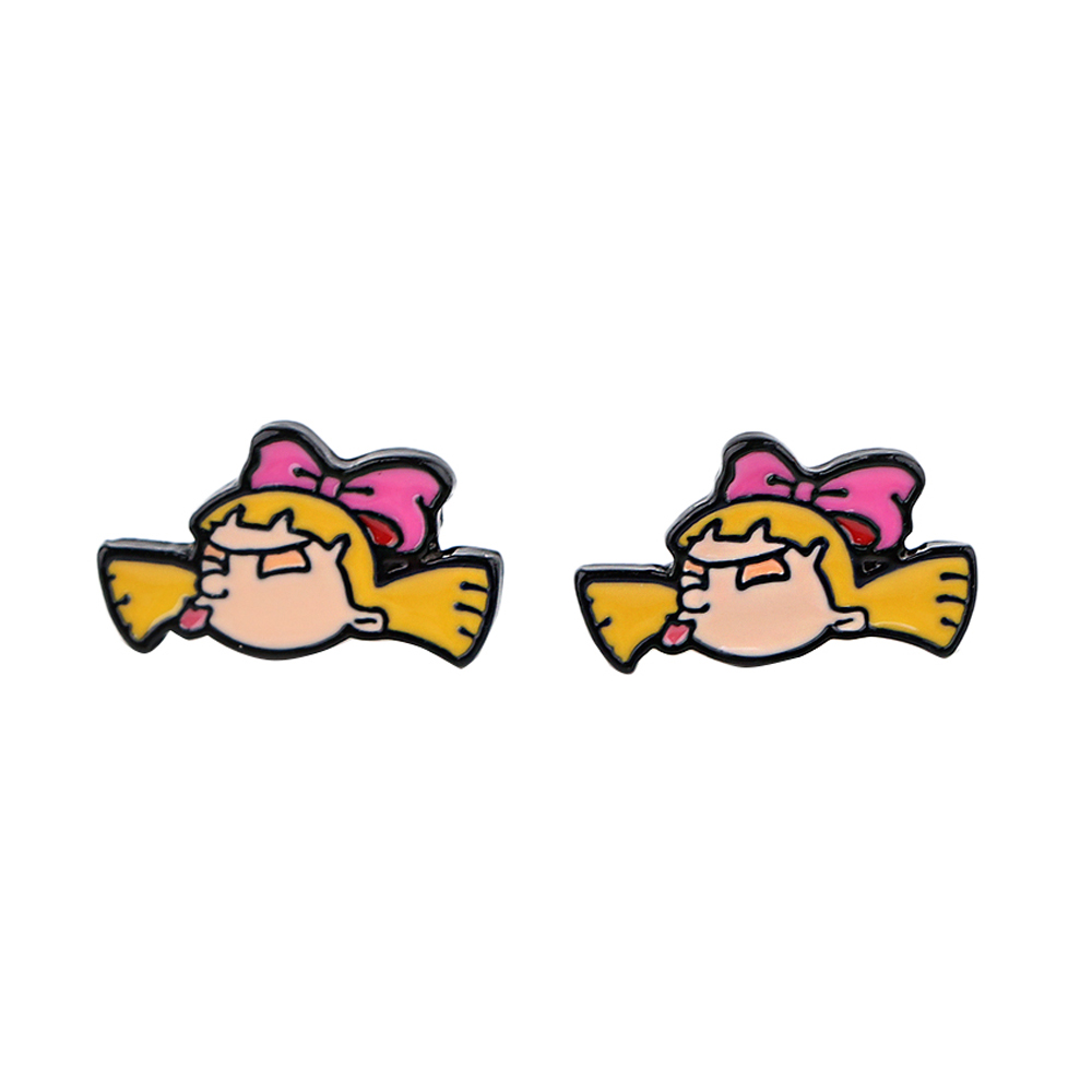 DZ2320 Anime Icons Korea Studs - Streetwear Brand Accessories review and price