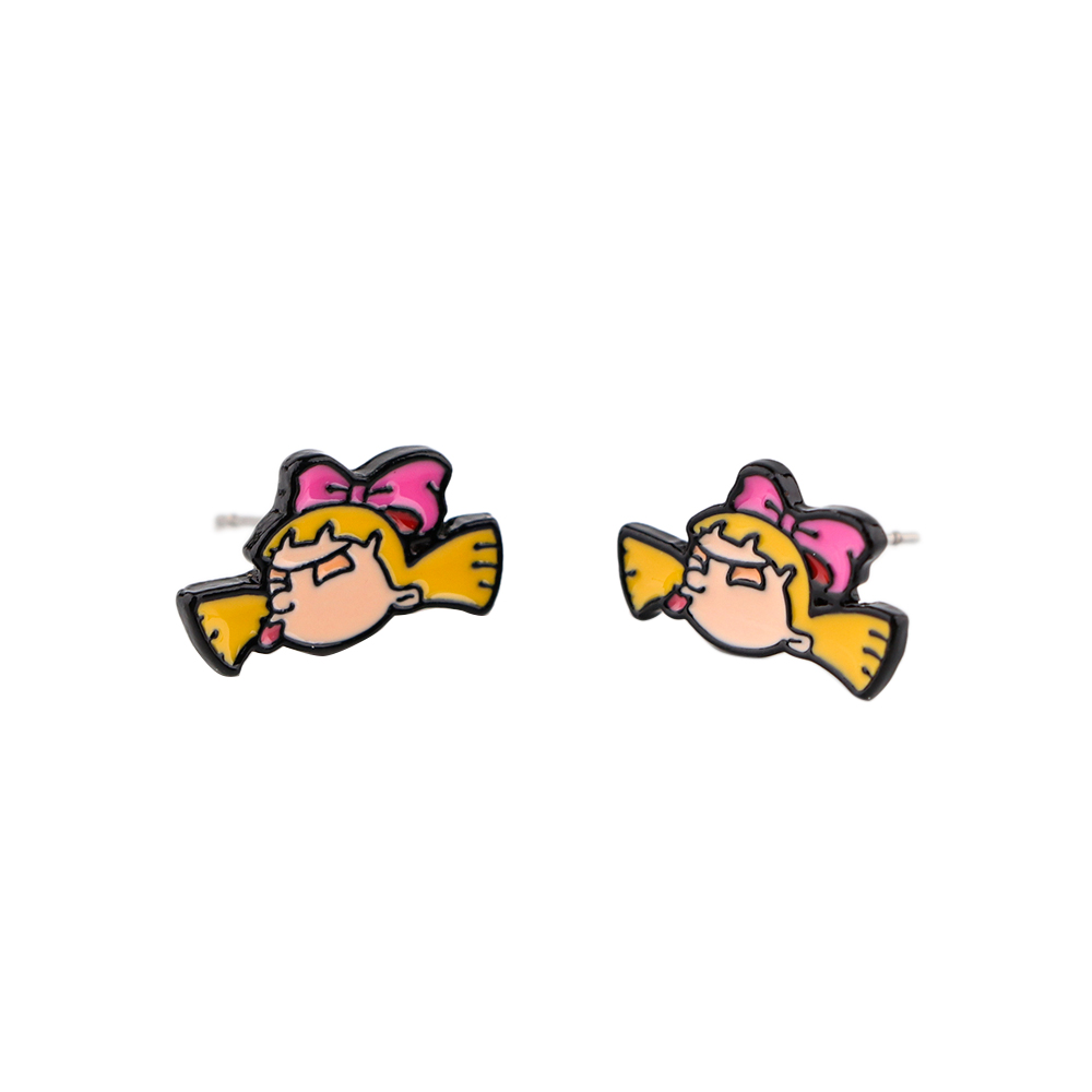 DZ2320 Anime Icons Korea Studs - Streetwear Brand Accessories review and price