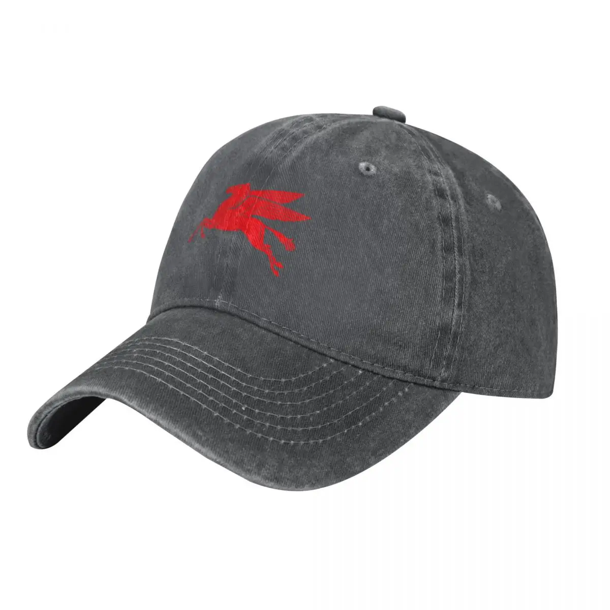 Mobil oil vintage sign logo -  - Streetwear Brand Red Logo review and price