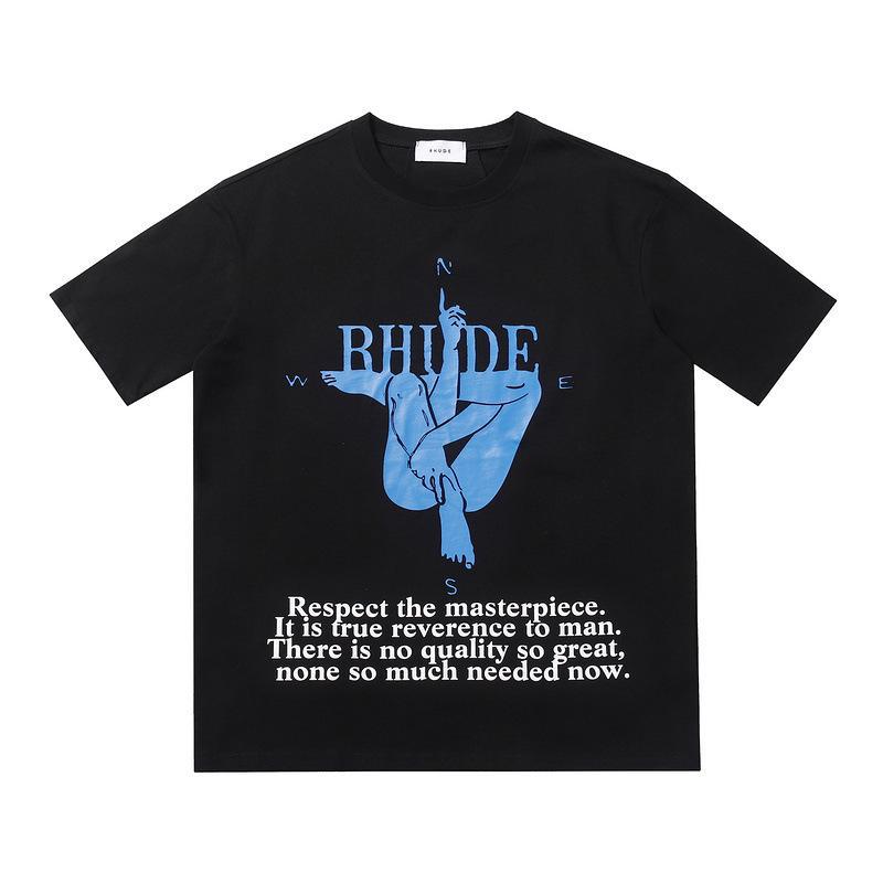 Loose Men's Short Sleeve T-Shi - Streetwear Brand Slogans review and price