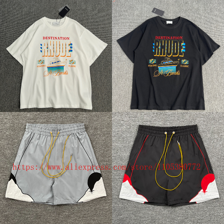 2026 New  RHUDE Men's Print Ca - Fear Of God Essential review and price