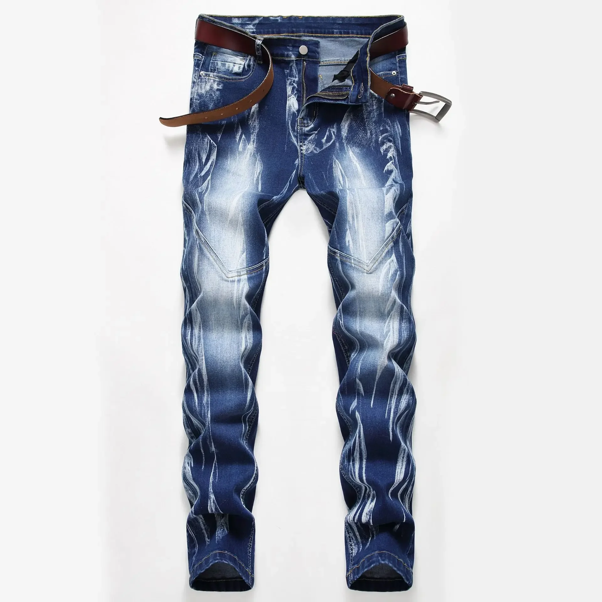 Fashion Print Men's Elasticity - Streetwear Brand Pants review and price