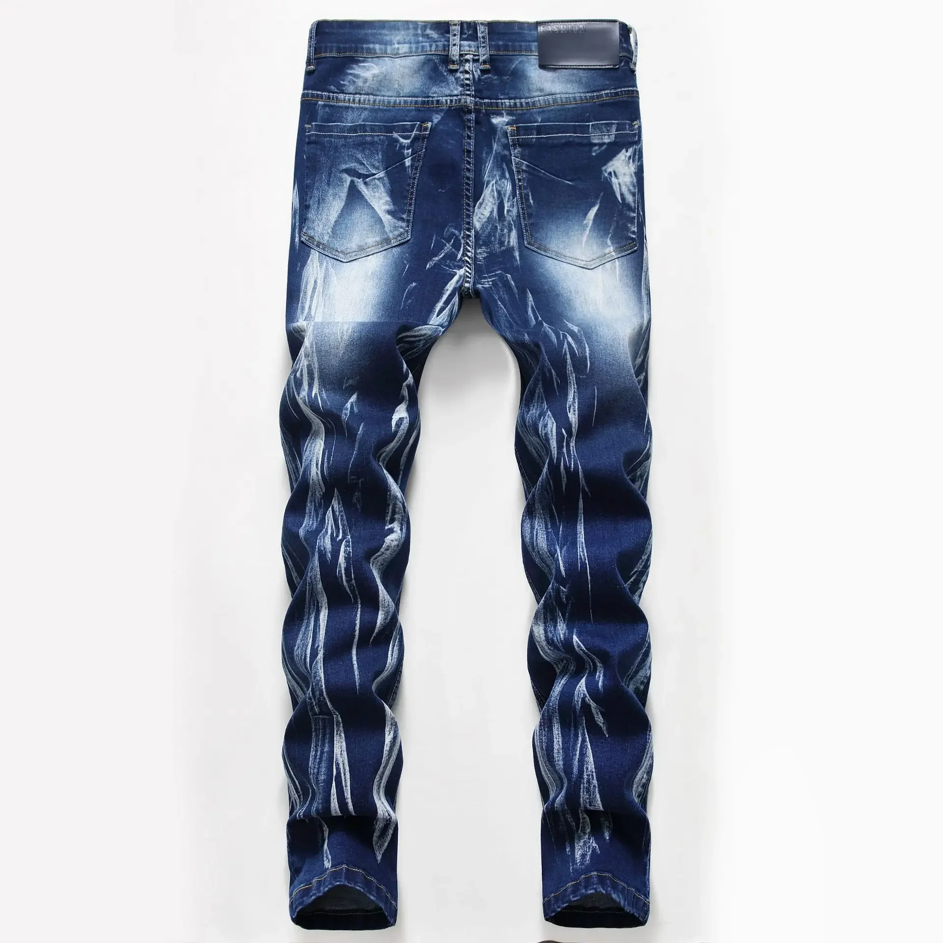 Fashion Print Men's Elasticity - Streetwear Brand Pants review and price