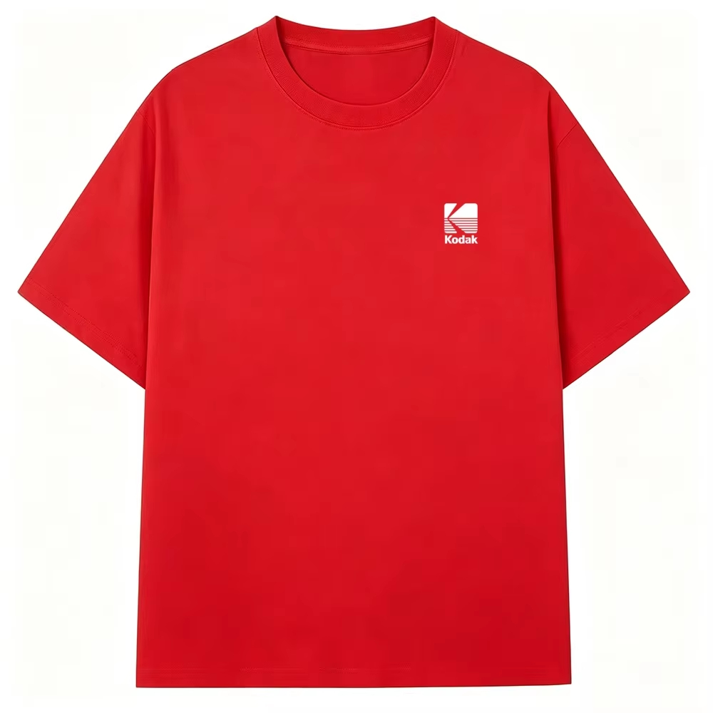 26 Summer Kodak Mini K Logo T- - Streetwear Brand Red Logo review and price