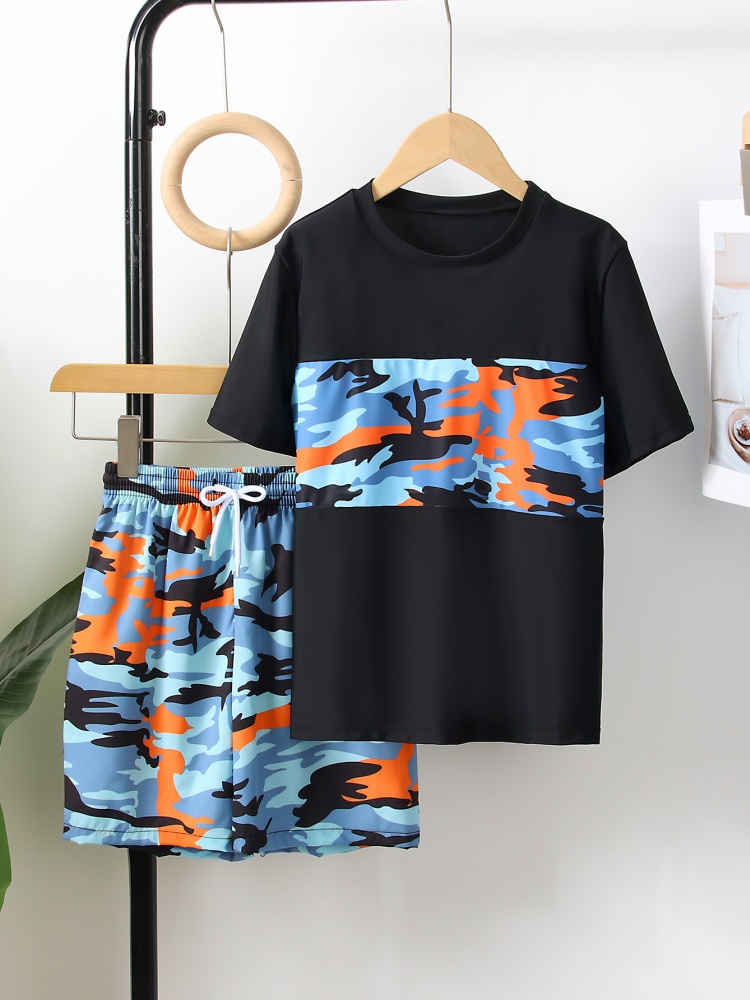Kids Swimsuit Boy 2026 New Sol - A Bathing Ape Camo review and price