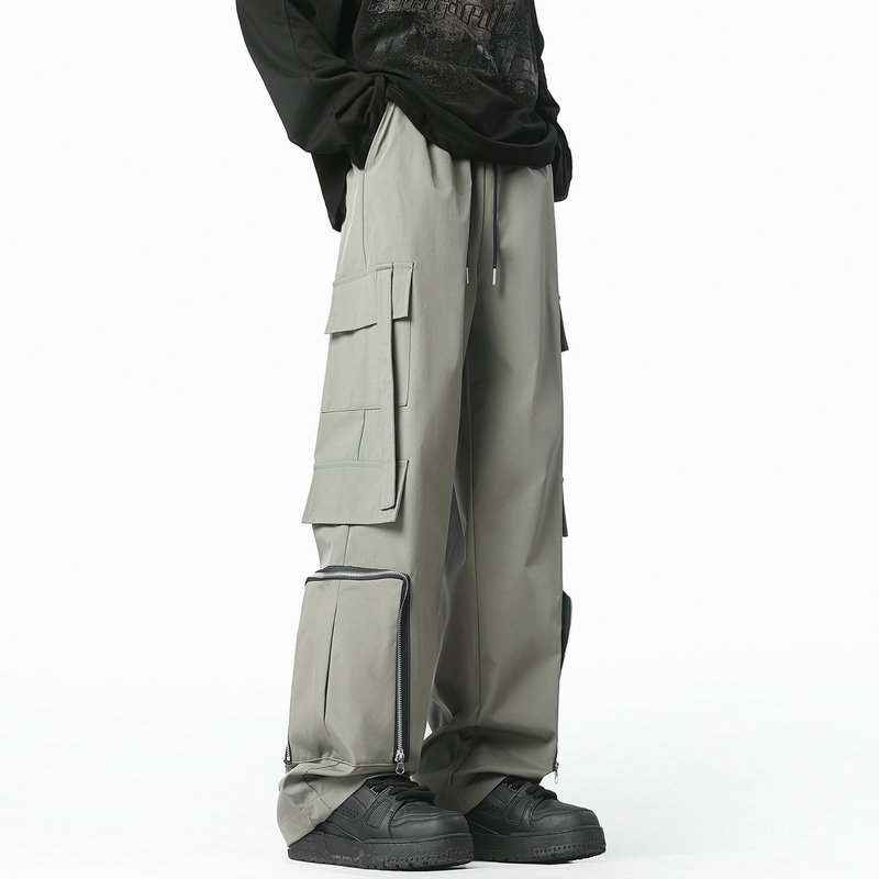 Fashion Men Cargo Pants Loose  - Streetwear Brand Pants review and price