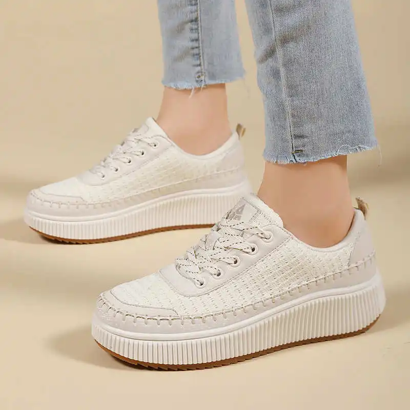 Brown Shoes Woman Flats Autumn - Streetwear Brand From Uk review and price