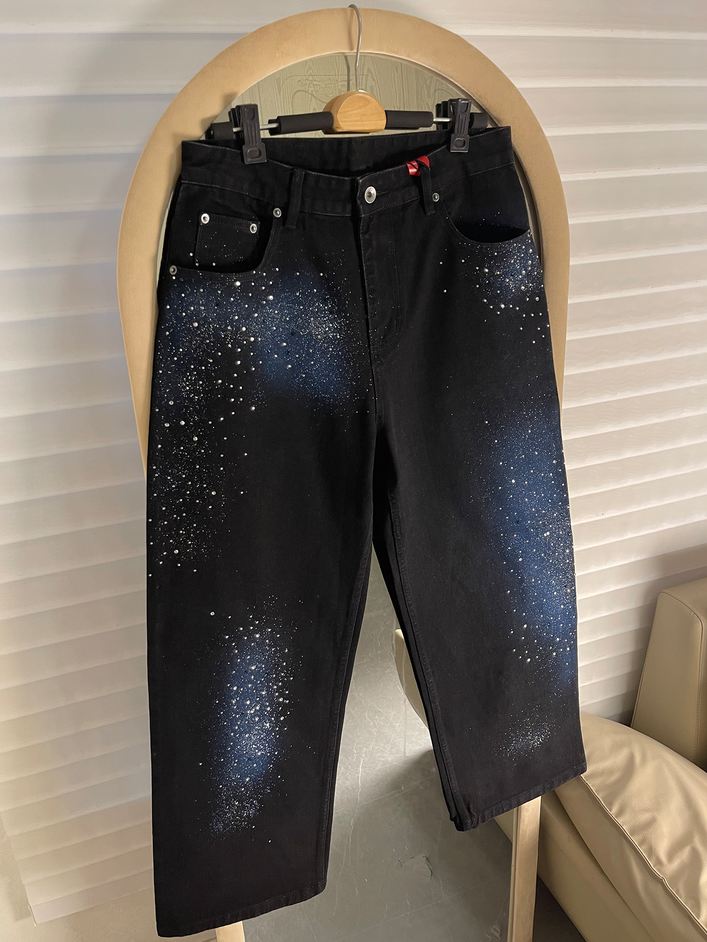 Parisian Style Glitter Denim J - Streetwear Brand Pants review and price