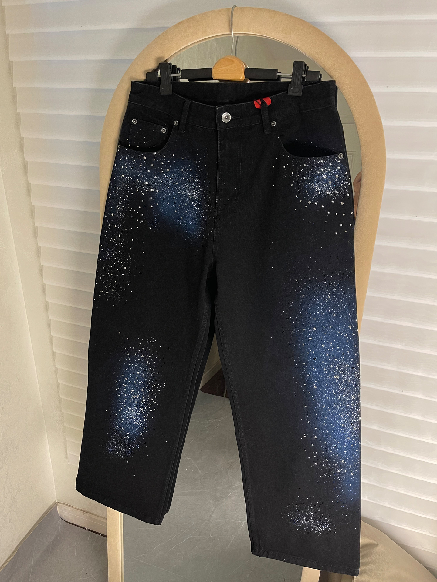 Parisian Style Glitter Denim J - Streetwear Brand Pants review and price