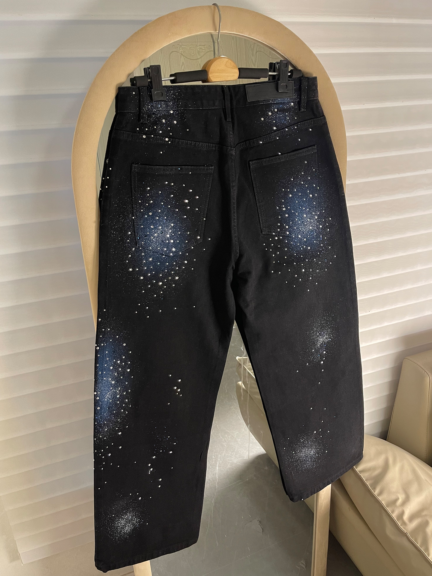 Parisian Style Glitter Denim J - Streetwear Brand Pants review and price