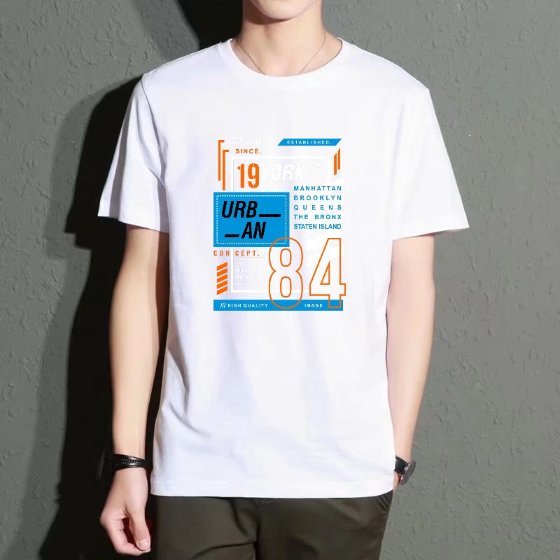 Men's Black Round-Neck Short-S - Streetwear Brand New York review and price