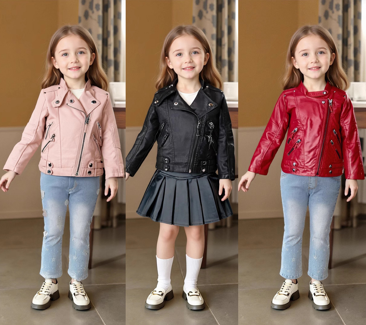 2-12Y Girls Christmas Pink Red - Streetwear Brand Red Logo review and price