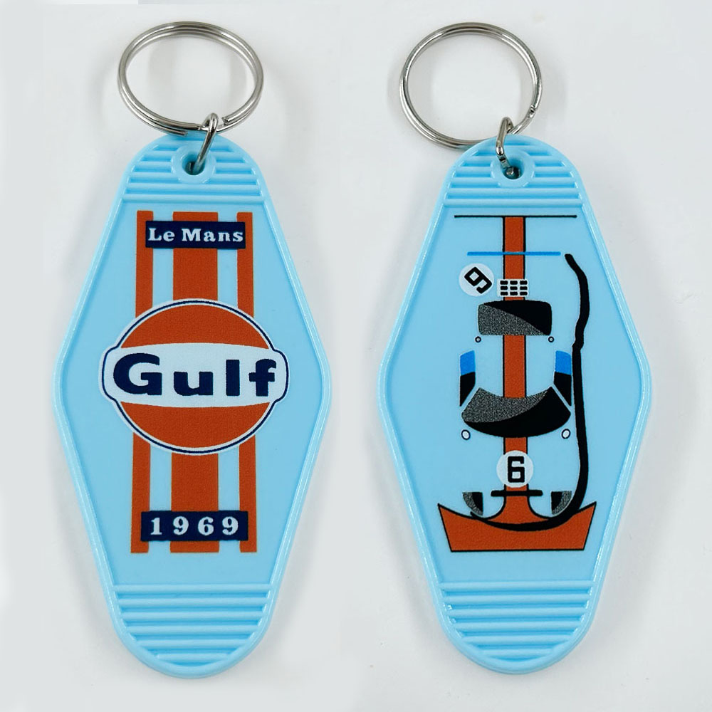 Gulf GT40 Livery Keychain Icon - Streetwear Brand Accessories review and price