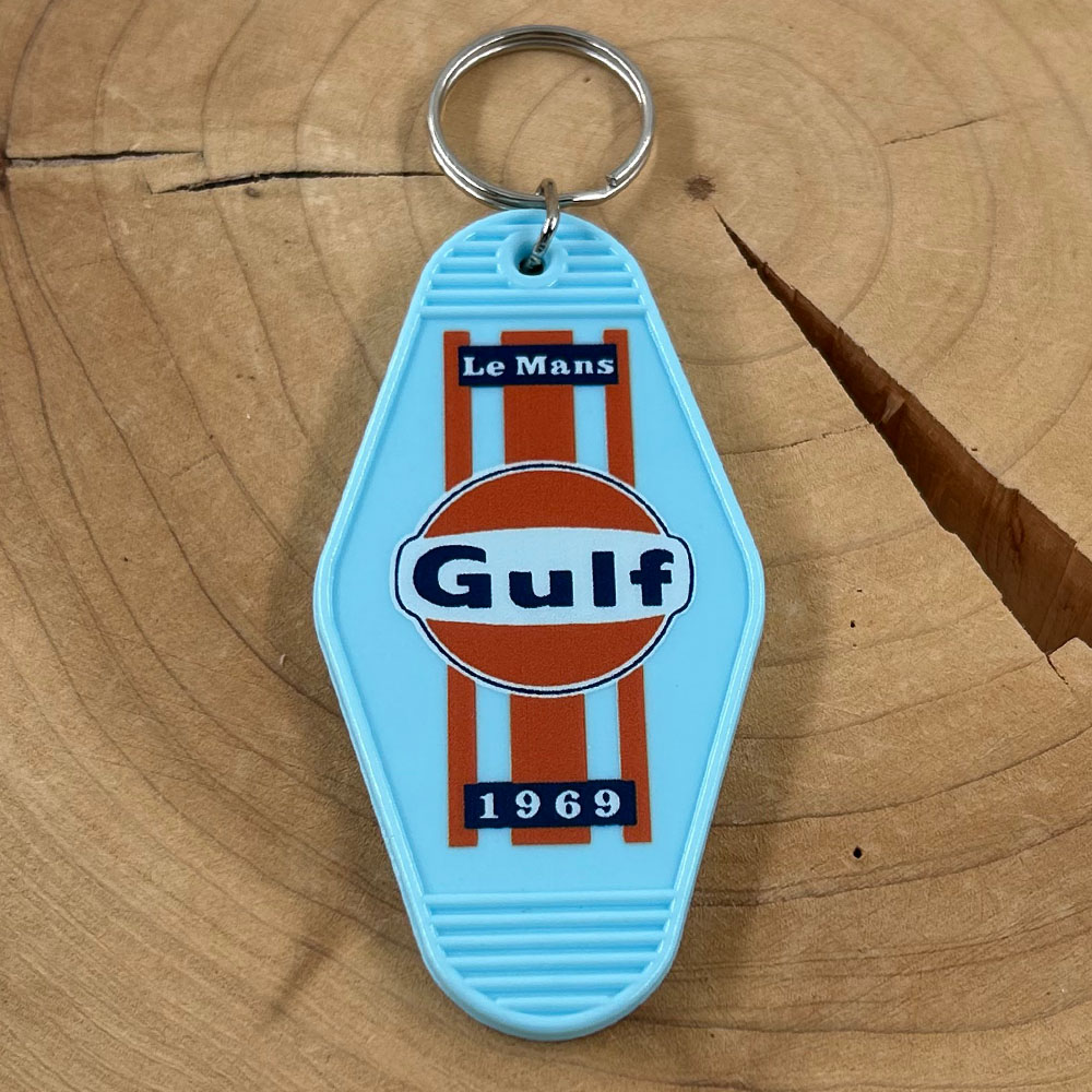 Gulf GT40 Livery Keychain Icon - Streetwear Brand Accessories review and price