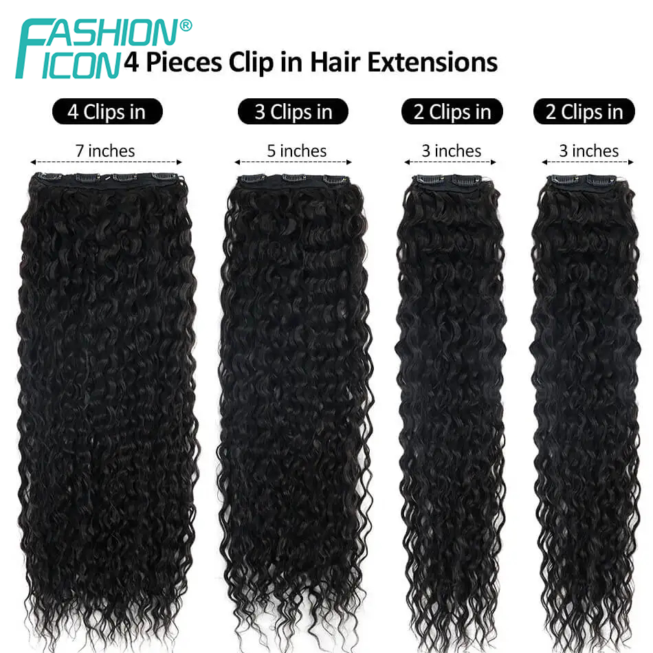Synthetic Clip In Hair Extensi - Streetwear Brand Accessories review and price