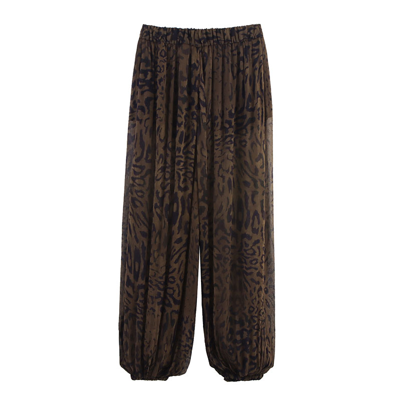 Vintage Leopard Pants Oversize - Streetwear Brand Pants review and price