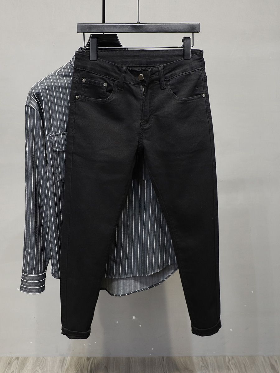 Luxury Brand Men Jeans Men's B - Streetwear Brand Pants review and price